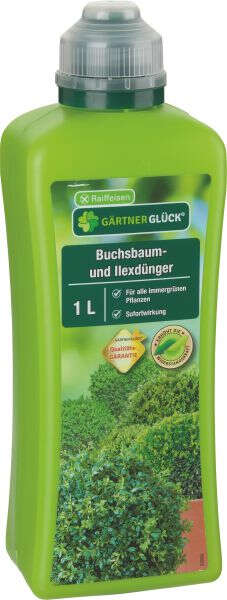 GÄRTNERGLÜCK Buchsbaum- und Ilexdünger